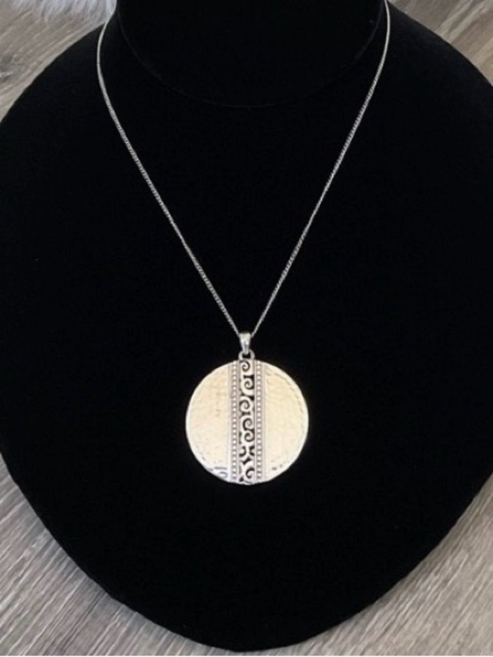 Brighton Mingle Pendant Necklace with adjustable long chain
